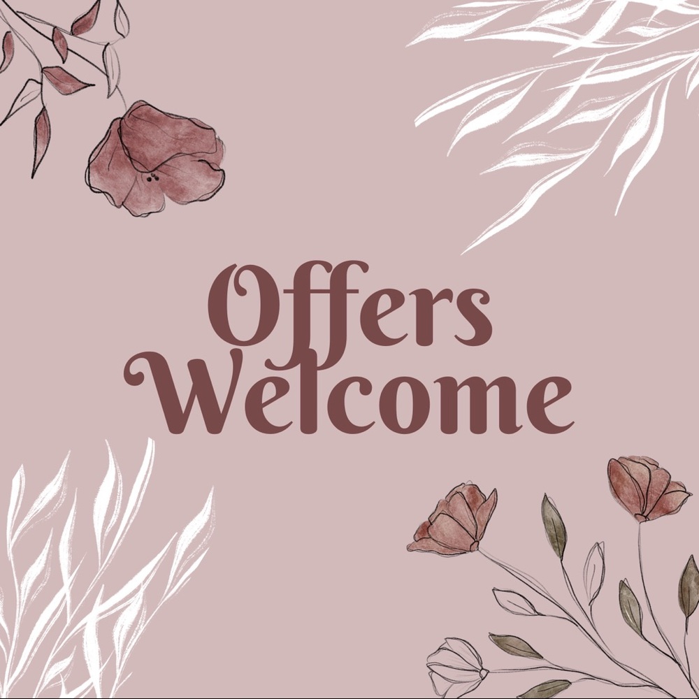 Make an offer on anything and I will reply same day